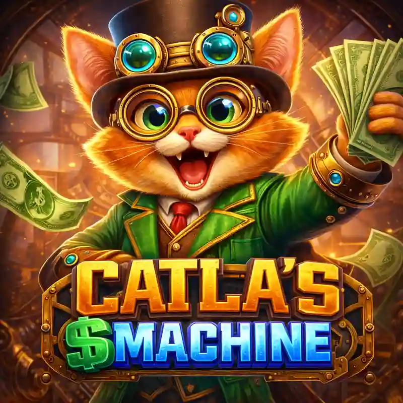CATLA'S MONEY MACHINE slot game interface